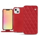 Funda de piel Apple iPhone 13 mini - Rouge troupelenc - Couture