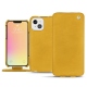 Custodia in pelle Apple iPhone 13 mini - Jaune soulèu