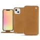 Apple iPhone 13 mini leather case - Castan esparciate