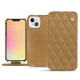 Funda de piel Apple iPhone 13 mini - Sable vintage - Couture