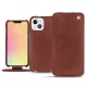 Capa em pele Apple iPhone 13 mini - Passion vintage ( Glutton - Red ) 