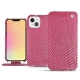 Funda de piel Apple iPhone 13 mini - Serpent ciclamino