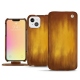 Custodia in pelle Apple iPhone 13 mini - Doré Patine