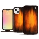 硬质真皮保护套 Apple iPhone 13 mini - Fauve Patine