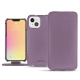 Lederschutzhülle Apple iPhone 13 mini - Lilas PU