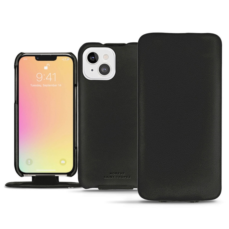 Funda de piel Apple iPhone 13 mini - Noir PU