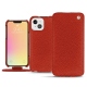 Custodia in pelle Apple iPhone 13 - Papaye ( Pantone 180C ) 