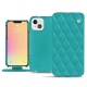 Funda de piel Apple iPhone 13 - Bleu fluo - Couture