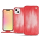Capa em pele Apple iPhone 13 - Rose Patine