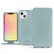 レザーケース Apple iPhone 13 - Bleu Ciel PU