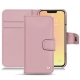 Funda de piel Apple iPhone 13 mini - Rose ( Nappa - Pantone 2365C ) 