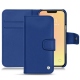 Apple iPhone 13 mini leather case - Bleu océan ( Nappa - Pantone 293C ) 