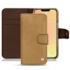 Apple iPhone 13 mini leather case - Sable vintage ( Roughtcut - Gaucho#57254 ) 
