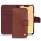Housse cuir Apple iPhone 13 mini - Passion vintage ( Glutton - Red ) 