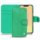 レザーケース Apple iPhone 13 mini - Menthe vintage ( Pantone 562C ) 