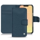 Housse cuir Apple iPhone 13 mini - Indigo ( Pantone 303U ) 
