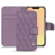 Lederschutzhülle Apple iPhone 13 mini - Lilas - Couture ( Nappa - Pantone 2645U ) 