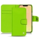 レザーケース Apple iPhone 13 mini - Vert fluo