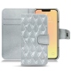 レザーケース Apple iPhone 13 mini - Platinium - Couture