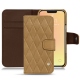 Apple iPhone 13 mini leather case - Sable vintage - Couture