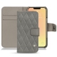 Custodia in pelle Apple iPhone 13 mini - Acier vintage - Couture
