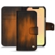 Apple iPhone 13 mini leather case - Marron Patine