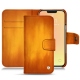 Capa em pele Apple iPhone 13 mini - Orange Patine