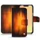 Apple iPhone 13 mini leather case - Fauve Patine