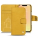 Capa em pele Apple iPhone 13 mini - Jaune soulèu