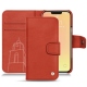 Custodia in pelle Apple iPhone 13 mini - Arange clouquié