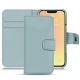 Housse cuir Apple iPhone 13 mini - Bleu ciel PU