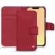 レザーケース Apple iPhone 13 mini - Rouge passion