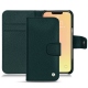 Housse cuir Apple iPhone 13 mini - Vert séduisant