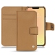 Lederschutzhülle Apple iPhone 13 mini - Beige Veggie