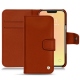 Housse cuir Apple iPhone 13 mini - Orange Veggie