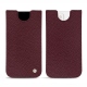 Pochette cuir Apple iPhone 13 mini - Lie de vin ( Pantone 5115C ) 