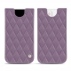Capa em pele Apple iPhone 13 mini - Lilas - Couture ( Nappa - Pantone 2645U ) 