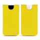 Custodia in pelle Apple iPhone 13 mini - Jaune fluo