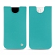 Capa em pele Apple iPhone 13 mini - Bleu fluo