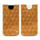 Apple iPhone 13 mini leather pouch - Or Maïa - Couture