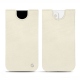 Capa em pele Apple iPhone 13 mini - Blanc escumo