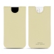 レザーケース Apple iPhone 13 mini - Beige PU