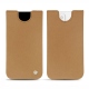 Lederschutzhülle Apple iPhone 13 mini - Beige Veggie