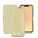 Capa em pele Apple iPhone 13 mini - Beige ( Nappa - Pantone 7502C ) 