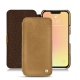 レザーケース Apple iPhone 13 mini - Sable vintage ( Roughtcut - Gaucho#57254 ) 