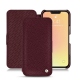 Housse cuir Apple iPhone 13 mini - Lie de vin ( Pantone 5115C ) 