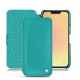 Custodia in pelle Apple iPhone 13 mini - Bleu fluo