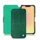Capa em pele Apple iPhone 13 mini - Crocodile pino