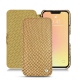 Apple iPhone 13 mini leather case - Serpent sabbia