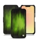 レザーケース Apple iPhone 13 mini - Vert Patine